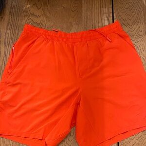 lululemon athletica Men's Athletic Shorts - Bright Orange